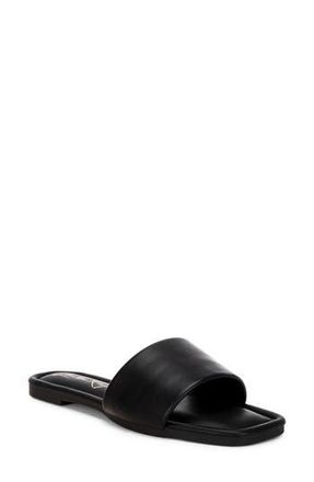 London Rag Zaltana Slide Sandal in Black at Nordstrom Rack, Size 8.5