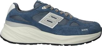 Blackstone Flint Moss Runner Sneaker - Heren - Sneakers - Blauw - 41 EU - Su&egrave;de - Schoenen