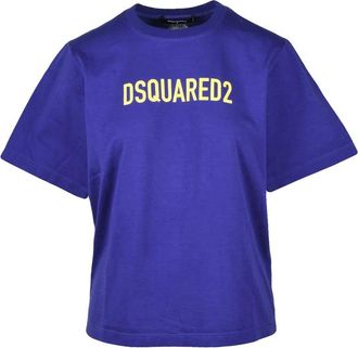 Dsquared2 Crew Neck T-shirt - Purple