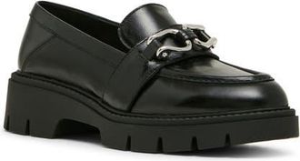 Blondo Klara Leather Loafer in Black Leather at Nordstrom, Size 7.5