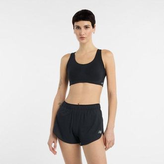 New Balance Donna NB RC Bra in Nero, Maglia di Poliestere, Taglia M