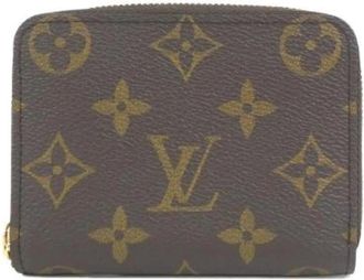 Louis Vuitton Pre-owned Monogram Portemonnee - Dames - Vintage Accessoires - Bruin - ONE Size - Vintage