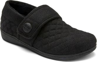 Vionic Womens Jackie Slipper In Black