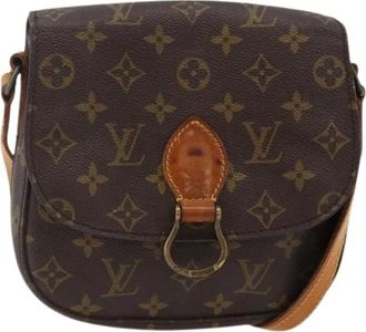 Louis Vuitton Pre-owned Cross Body Bags, female, Brown, Size: ONE SIZE Pre-owned Canvas Crossbody Bag