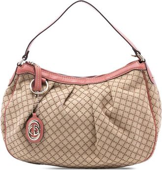 Gucci Pre-owned Gucci Diamante Canvas Sukey Shoulder Bag 232955 204991