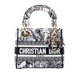 Dior Pre-owned Lady D-Lite Mini Bag - Dames - Pre-owned - Wit - Maat: ONE Size