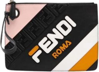 Fendi Pre-owned Vintage Clutch - Dames - Vintage Clutch - Veelkleurig - ONE Size - Leer - Vintage