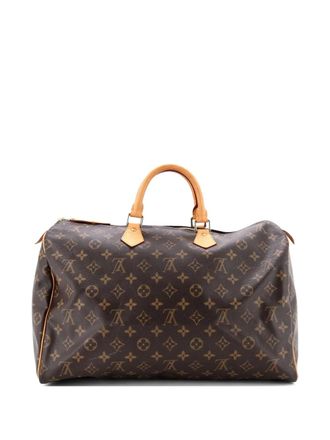 Louis Vuitton Speedy Handbag Monogram Canvas 40 satchel - Bruin