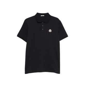 Moncler Logo-patch Polo Shirt