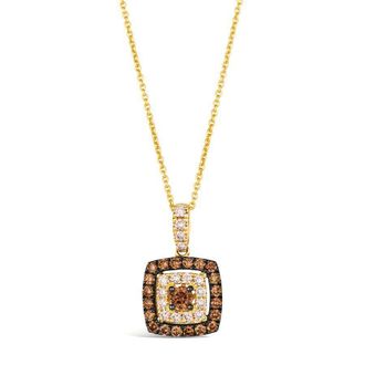 Le Vian Ladies Chocolate Diamonds Necklaces set in 14K Honey Gold