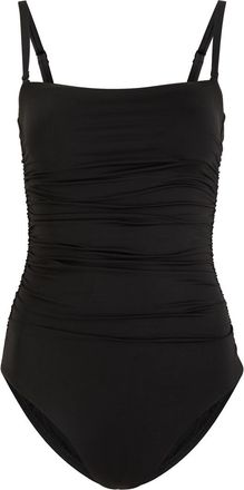 Bondi Born Away That Day Acapulco Metallic Designer Bandeau Bikini Top, Copper, L - Black - XL (UK16 / XL)