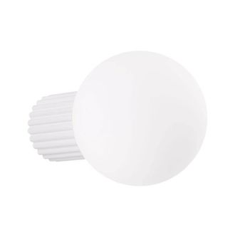 Wonderlamp Aplique de pared de aluminio blanco g9