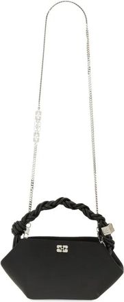 Ganni Hobo Bags - Mini Bou Bag - Gr. unisize - in Schwarz - für Damen