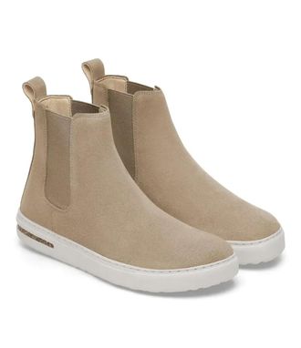 Birkenstock Womens Chelsea Boot In Taupe