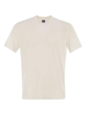 Fedeli T-shirt met ronde hals - Beige