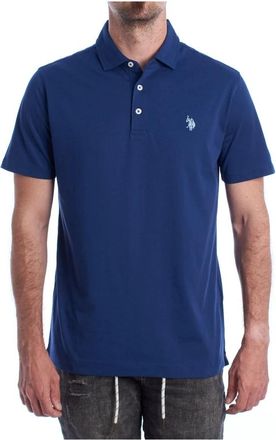 U.S.Polo Association Polo met korte mouwen - Heren - Polos - Blauw - 2XL - Katoen - Tops