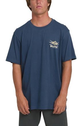 Billabong Crossboards Premium Graphic T-Shirt in Dark Denim at Nordstrom, Size X-Large