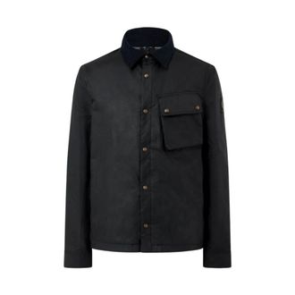 Belstaff Jassen, Heren, Blauw, M, Katoen, Ground Jacket