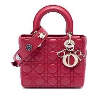 Dior Pre-owned Dior Small Lambskin Cannage My ABCDior Lady Dior Ladies 5OOH3N6FUZXSD2AZ