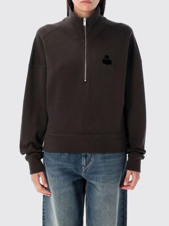 Isabel Marant Felpa con zip e logo Isabel Marant Etoile