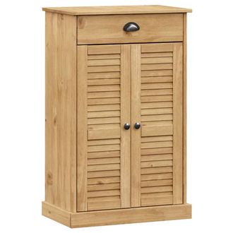 vidaXL Zapatero Vigo Madera Maciza De Pino 60x35x96 Cm Vidaxl