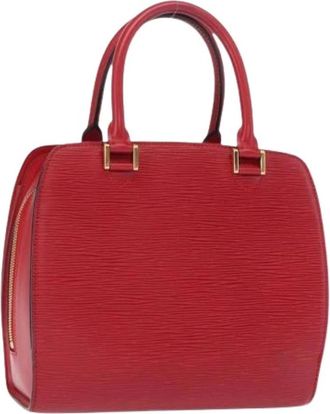Louis Vuitton Pre-owned Vintage Handtas - Dames - Vintage Handtas - Rood - ONE Size - Leer - Vintage