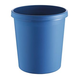 Helit Helit - Cesta De Papel 18l H331x&oslash;315mm Con Asa Borde Ku.blue (por 6)