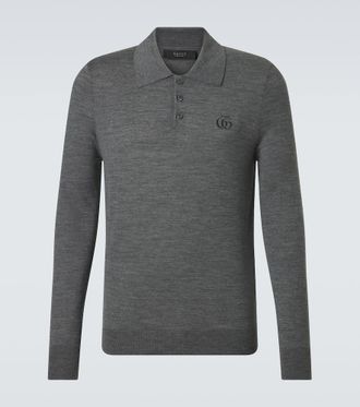 Gucci Double G wool polo sweater