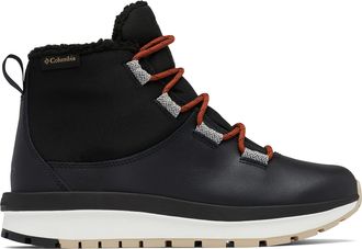 Columbia Womens AUTUMN MORITZA SHORTY Boots, Black, Warm Gold, 5