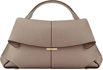 Generic Handbag For Women, Pleated Leather, Shoulder Bag(Grey)