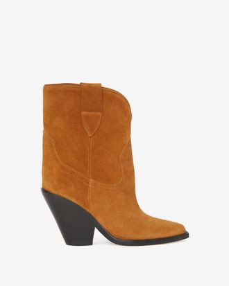 Isabel Marant Boots Leyane - Femme - Cognac - Taille 39 - Isabel Marant