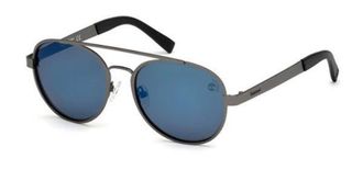 Timberland TB9132 Polarized 09D Mens Sunglasses Black Size 54