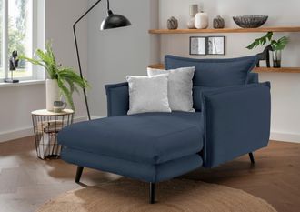 Inosign Loveseat »Lazio« moderner Sessel mit einer bequemen Polsterung, 2 Stk. Zierkissen