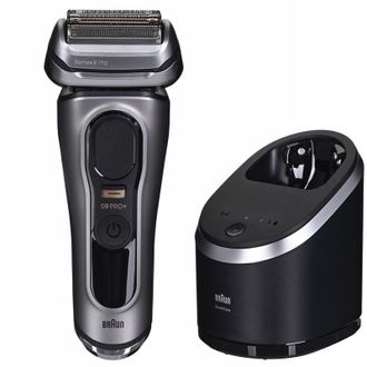 Braun Rasoio Braun Series 9 Pro+ 9565cc Wet & Dry con Testina di Precisione e Tondeuse Integrata in Metallo