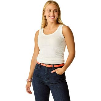Carve Designs Ever Tank in Cloud Rib at Nordstrom, Size Xx-Small