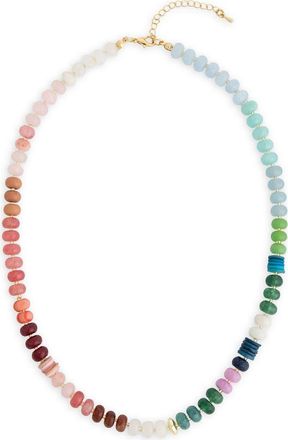 Saachi Mixed Bead Statement Necklace in Multi at Nordstrom Rack