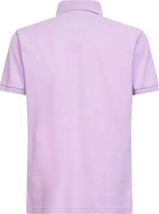 Etro Mens Polo Shirt Lilac Cotton Piqu&eacute; Purple T-shirts And Polos