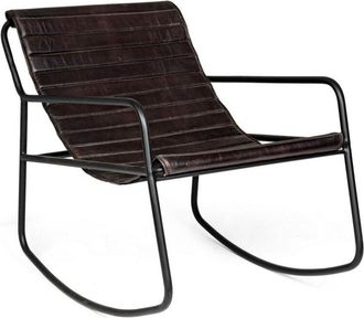 BIZZOTTO Poltrona Karisma per interno, Struttura In Acciaio 59 x 77 x 77h cm -Nero