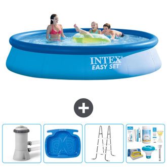 Intex Piscina Easy Set Redonda - 396x84 Cm - 7-piezas S22423