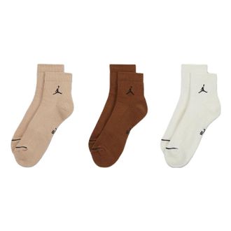 Nike Jordan Air Jordan Everyday Ankle Socks 3 Pairs Multi-Color DX9655-910