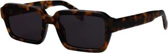 Palm Angels Homer Zonnebril - unisex - Zonnebrillen - Bruin - 53 MM - Accessoires