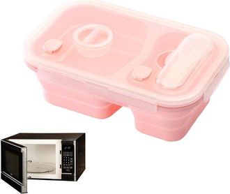 OEM Fiambrera De Silicona Gen&eacute;rica Estudiantes, Fiambrera Port&aacute;til Ensalada, Caja Almacenamiento Alimentos Silicona, Fiambrera Silicona Estudiantes