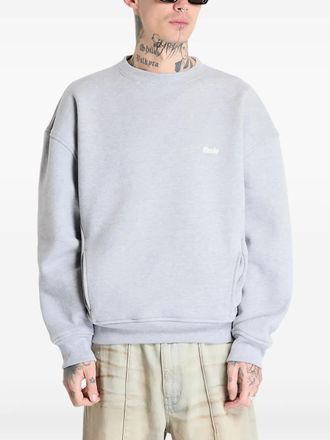 Rhude logo-embroidered sweatshirt - Grey