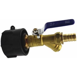 OEM Adaptador Para Tanque Ibc - Grifo Para Recolecci&oacute;n De Agua De Lluvia - Conexi&oacute;n Para Tanque De Agua De Lluvia S60x6 De 1000 Litros - V&aacute;lvula Para Barr