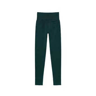 Freddy Leggings Seamless 7/8 con Vita Alta e Inserti in Costina