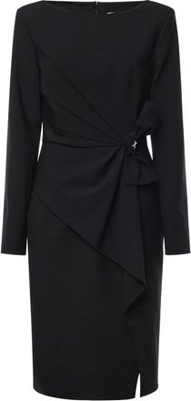 Genny Midi Kleedjes - Dames - Casual kleedjes - Zwart - M - Kleedjes