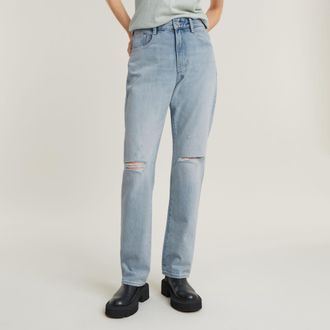 G-Star Viktoria High Straight Jeans - Lichtblauw - Dames