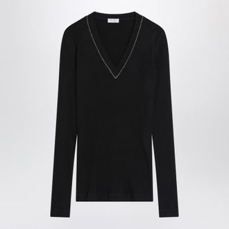 Brunello Cucinelli Ribbed Wool Sweater