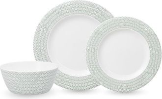 Fortessa Ornament Bone China 12Pc Dinnerware Set (Service For 4)