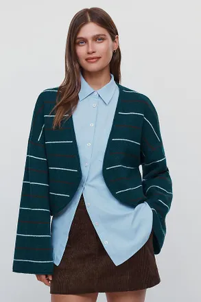 Bel Kazan Cropped Cardigan